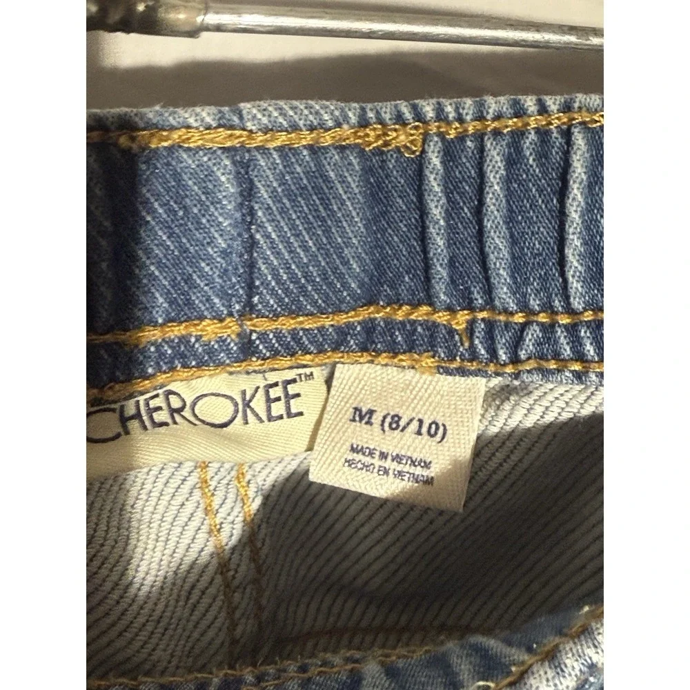 2 Pairs Cherokee Kids Denim Shorts Size M‎ (8/10)